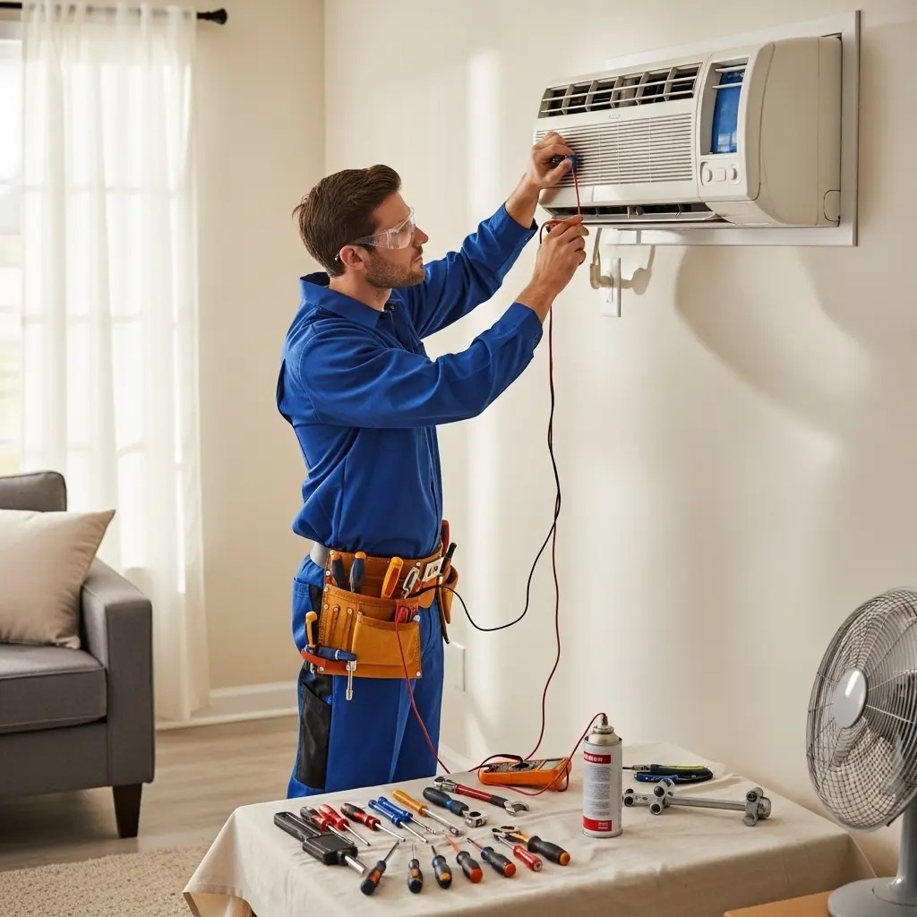 Kula Hoover Hoover klima gaz dolumu ve bakım – Enerji verimliliği artırıldı. - Teknik servis örneği